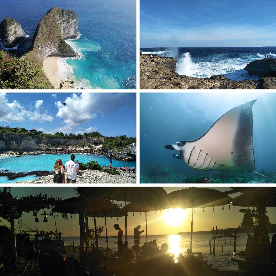 Lembongan, Canoeing, Snorkeling, Ceningan & West Nusa Penida