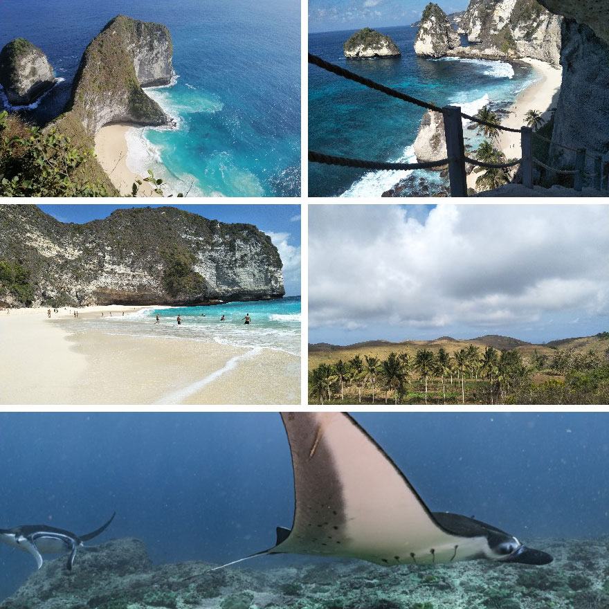 Nusa Penida West & East Tour + Manta Bay Snorkeling